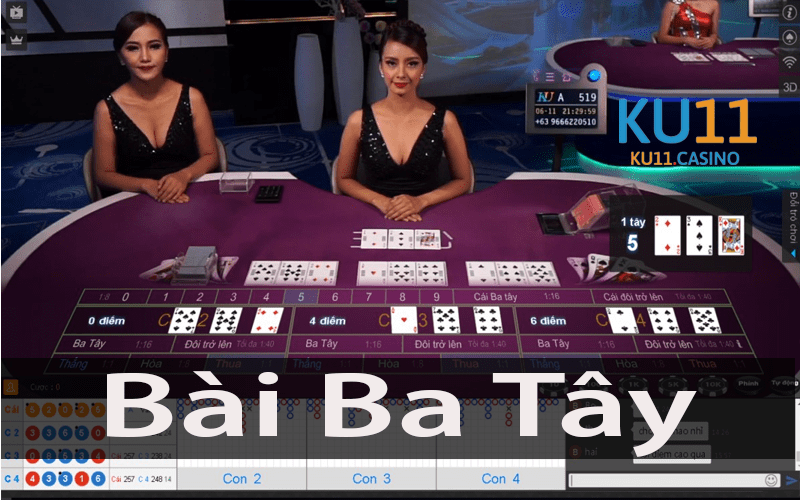 bài ba tây trên KUBET